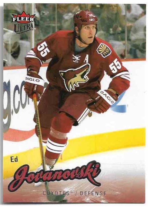 ED JOVANOVSKI 08-09 Fleer Ultra