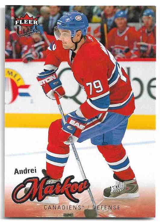 ANDREI MARKOV 08-09 Fleer Ultra