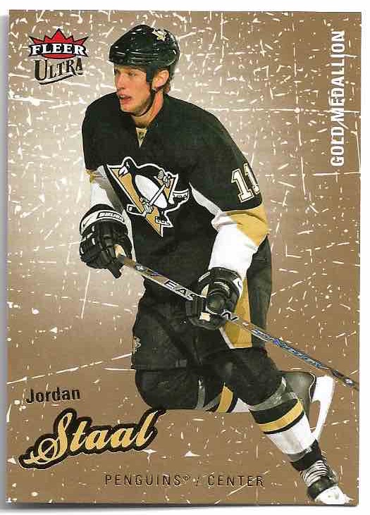 Gold Medallion JORDAN STAAL 08-09 Fleer Ultra