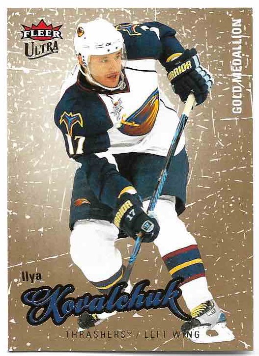 Gold Medallion ILYA KOVALCHUK 08-09 Fleer Ultra