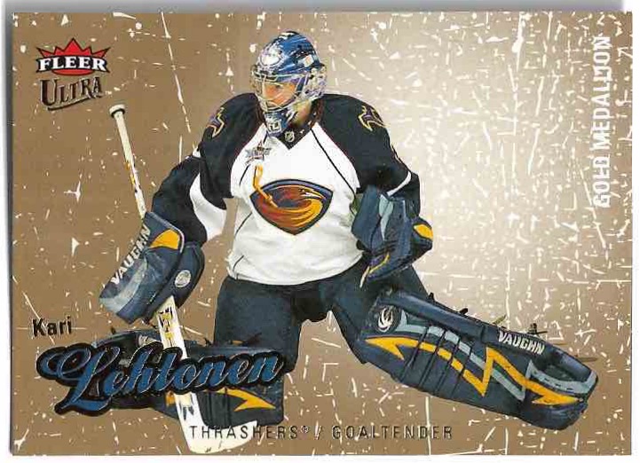 Gold Medallion KARI LEHTONEN 08-09 Fleer Ultra