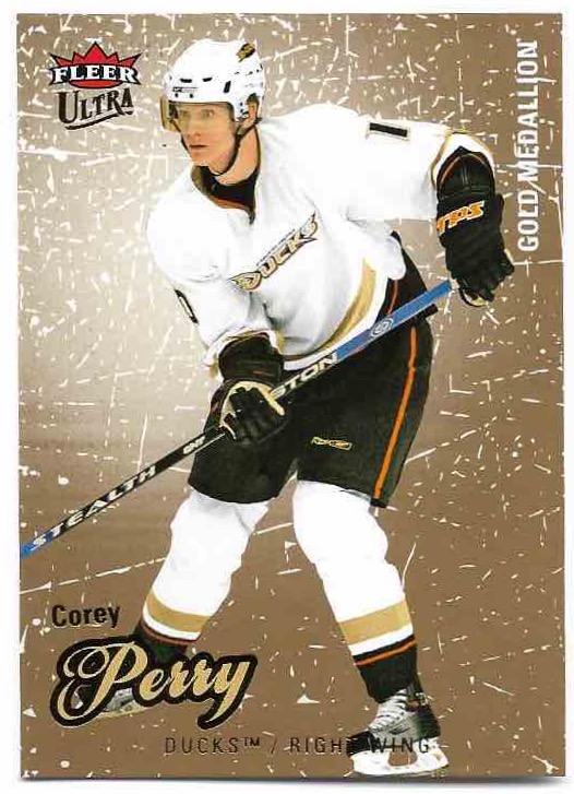 Gold Medallion COREY PERRY 08-09 Fleer Ultra