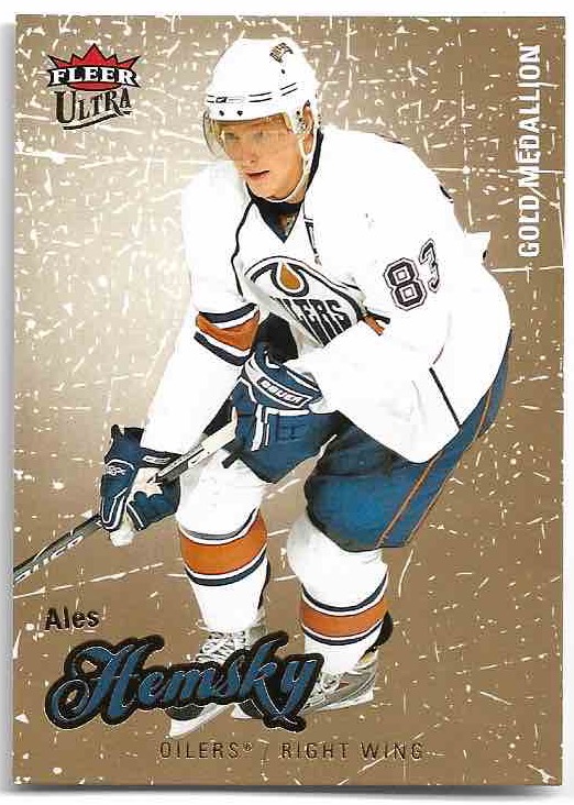 Gold Medallion ALEŠ HEMSKÝ 08-09 Fleer Ultra