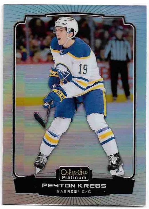 Rainbow PEYTON KREBS 22-23 UD O-Pee-Chee OPC Platinum