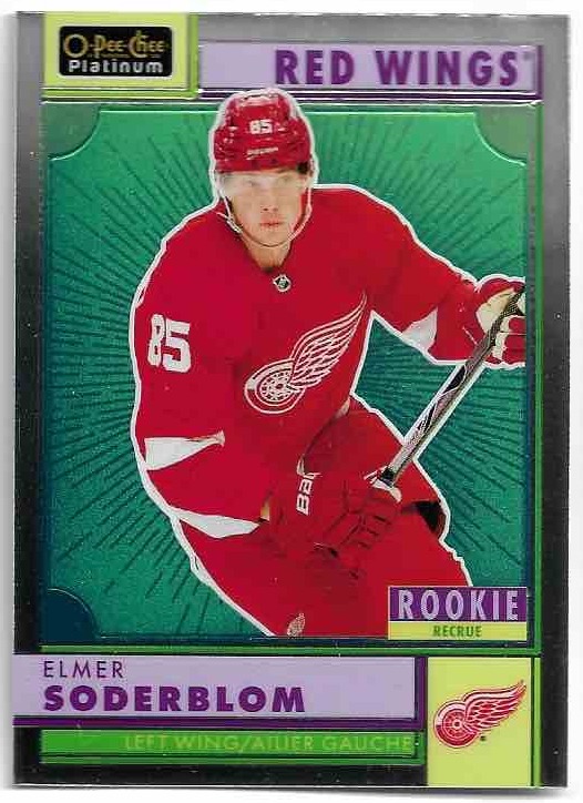 Rookie Retro ELMER SODERBLOM 22-23 UD O-Pee-Chee OPC Platinum