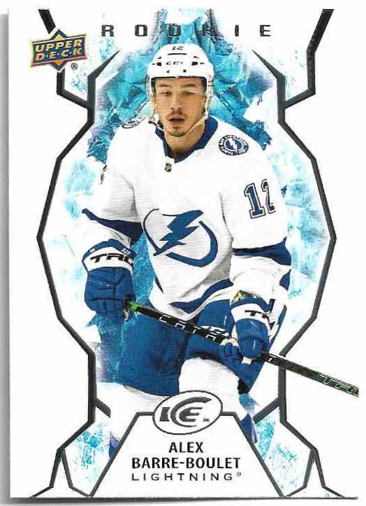 Rookie ALEX BARRE-BOULET 21-22 UD Ice