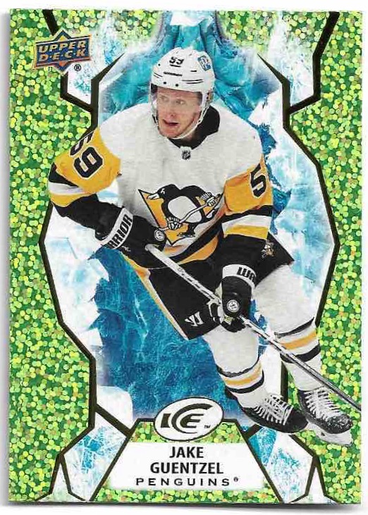 Green JAKE GUENTZEL 21-22 UD Ice