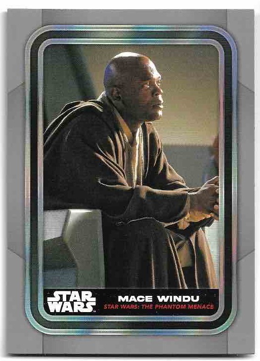 MACE WINDU 2023 Topps Flagship Star Wars