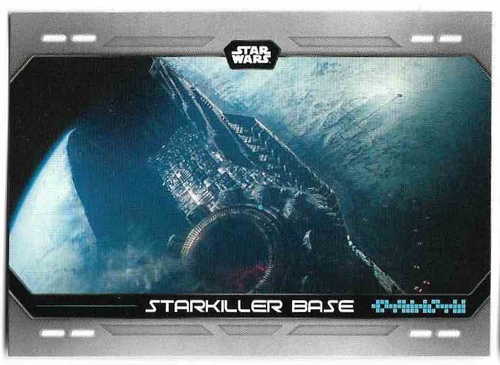 Into the Galaxy STARKILLER BASE 2023 Topps Flagship Star Wars