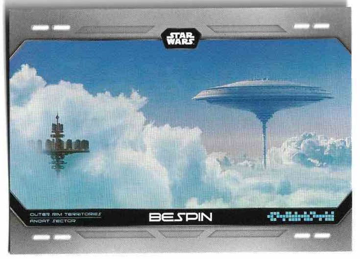 Into the Galaxy BESPIN 2023 Topps Flagship Star Wars