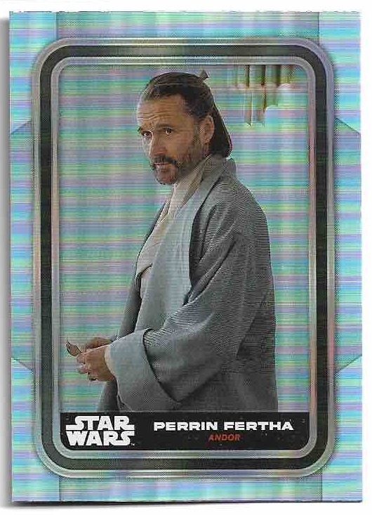 Rainbow Foil PERRIN FERTHA 2023 Topps Flagship Star Wars