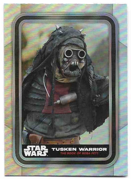 Rainbow Foil TUSKEN WARRIOR 2023 Topps Flagship Star Wars