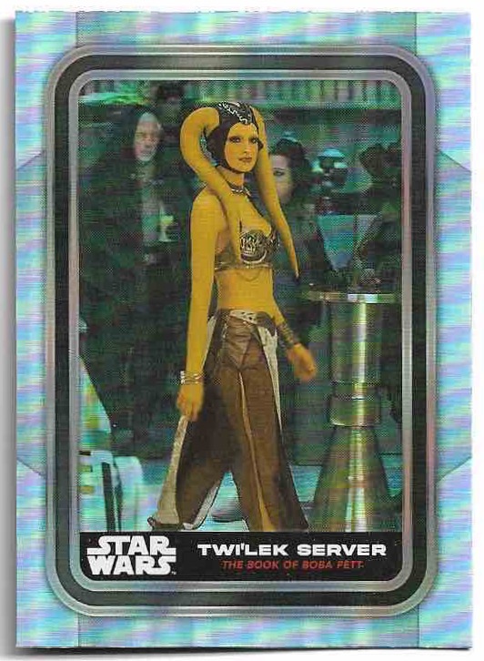 Rainbow Foil TWI'LEK SERVER 2023 Topps Flagship Star Wars