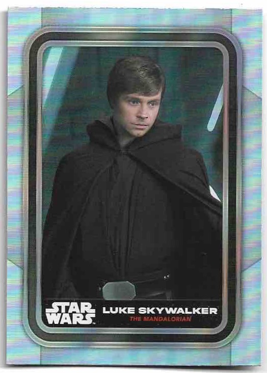 Rainbow Foil LUKE SKYWALKER 2023 Topps Flagship Star Wars