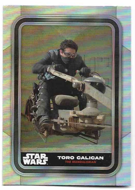 Rainbow Foil TORO CALICAN 2023 Topps Flagship Star Wars