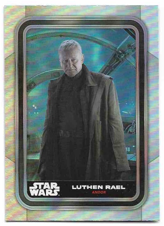 Rainbow Foil LUTHEN RAEL 2023 Topps Flagship Star Wars
