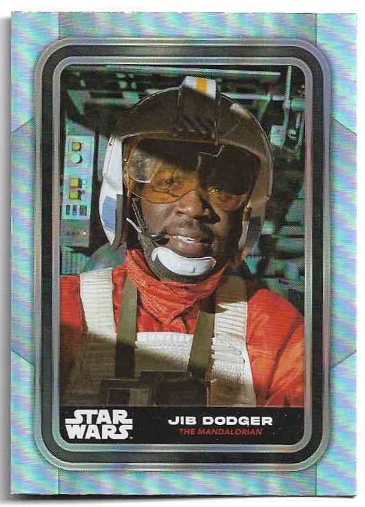 Rainbow Foil JIB DODGET 2023 Topps Flagship Star Wars