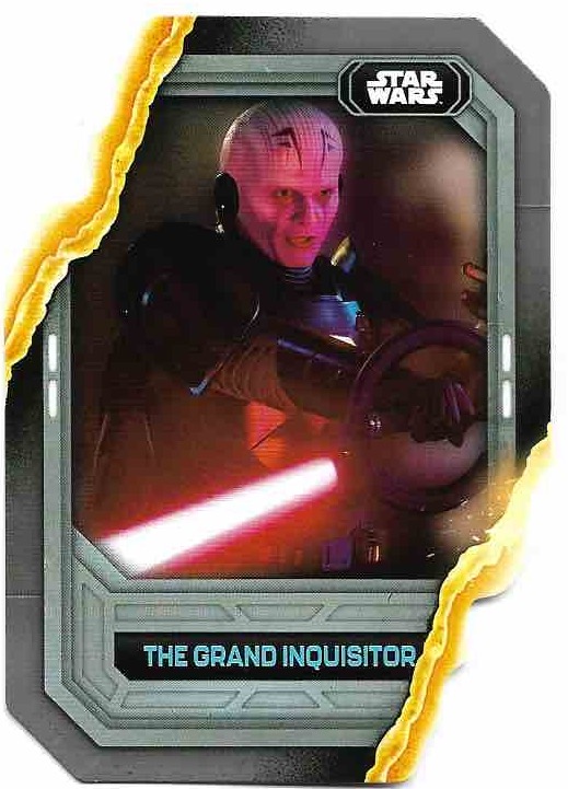 Die-Cut Lightsaber Stylings THE GRAND INQUISITOR 2023 Topps Flagship Star Wars