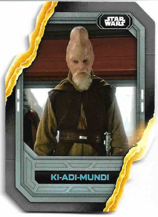 Die-Cut Lightsaber Stylings KI-ADI-MUNDI 2023 Topps Flagship Star Wars
