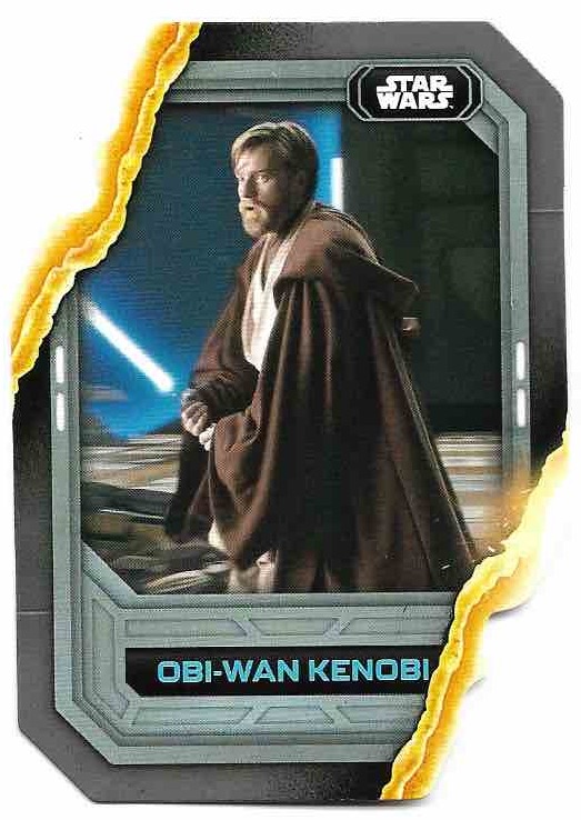 Die-Cut Lightsaber Stylings OBI-WAN KENOBI 2023 Topps Flagship Star Wars