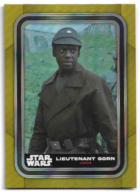 Gold Foilboard LIEUTENANT GORN 2023 Topps Flagship Star Wars