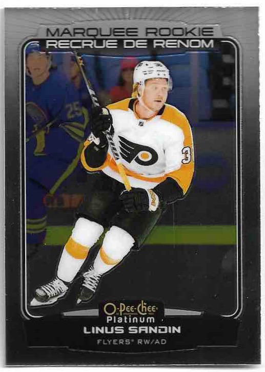 Marquee Rookie LINUS SANDIN 22-23 UD O-Pee-Chee OPC Platinum
