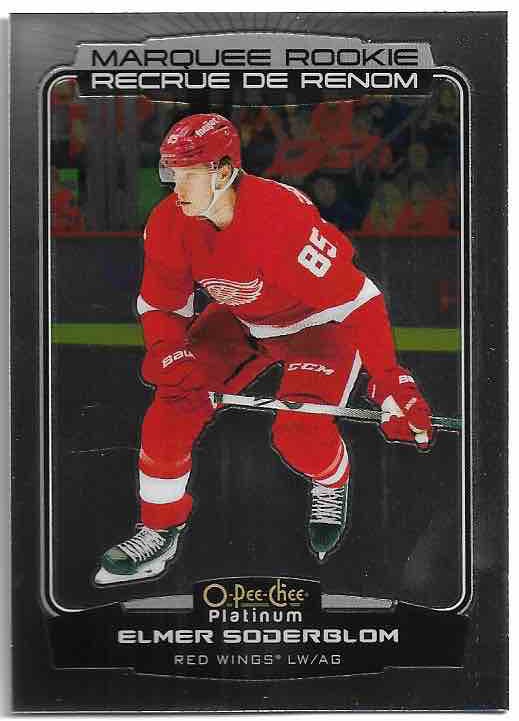 Marquee Rookie ELMER SODERBLOM 22-23 UD O-Pee-Chee OPC Platinum