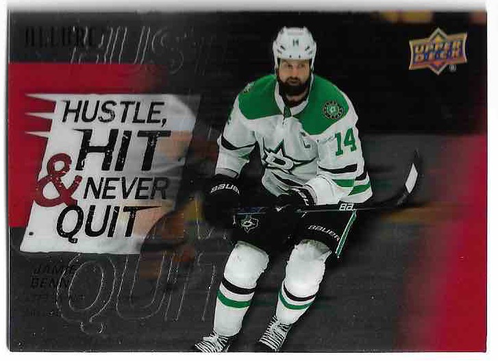 Hustle Hit & Never Quit JAMIE BENN 21-22 UD Allure