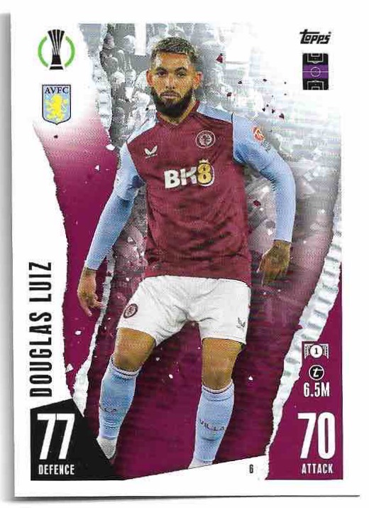 DOUGLAS LUIZ 23-24 Match Attax UCL