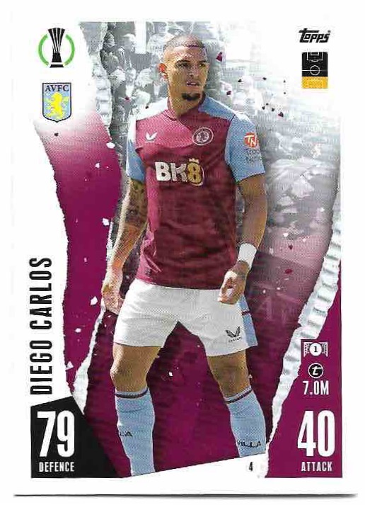 DIEGO CARLOS 23-24 Match Attax UCL
