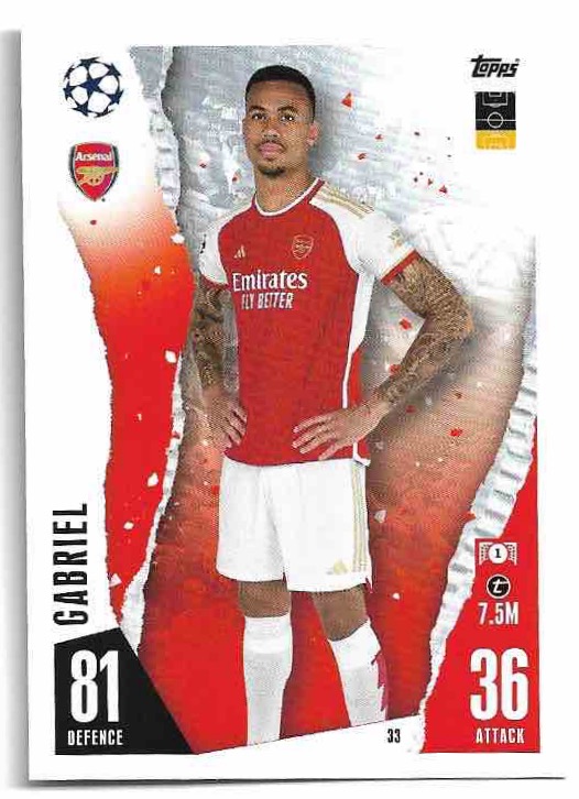 GABRIEL 23-24 Match Attax UCL