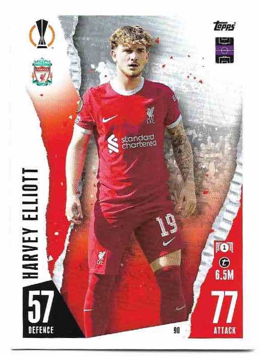 HARVEY ELLIOTT 23-24 Match Attax UCL