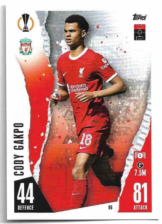 CODY GAKPO 23-24 Match Attax UCL