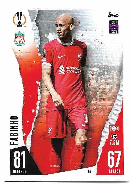 FABINHO 23-24 Match Attax UCL
