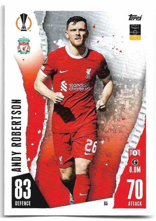ANDY ROBERTSON 23-24 Match Attax UCL