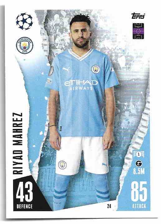 RIYAD MAHREZ 23-24 Match Attax UCL
