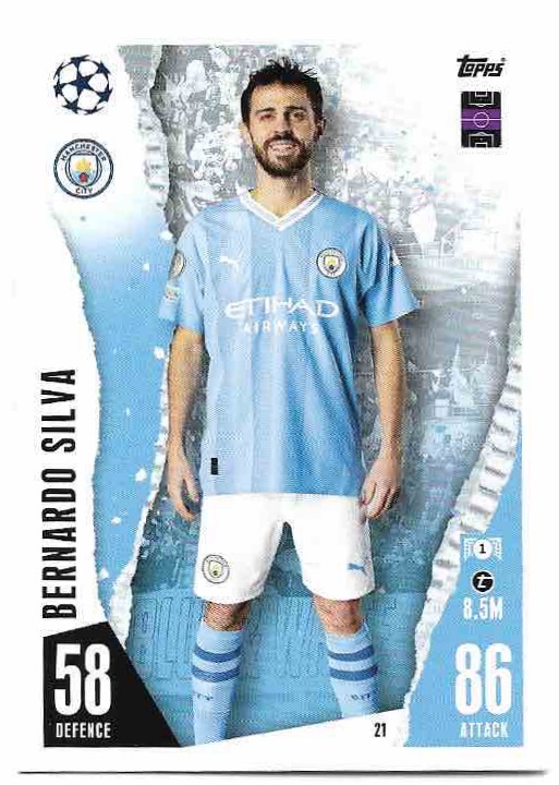 BERNARDO SILVA 23-24 Match Attax UCL