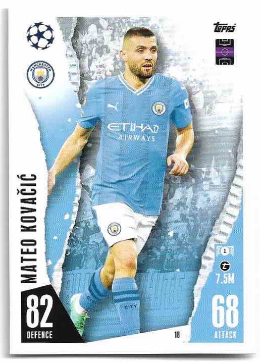 MATEO KOVACIC 23-24 Match Attax UCL