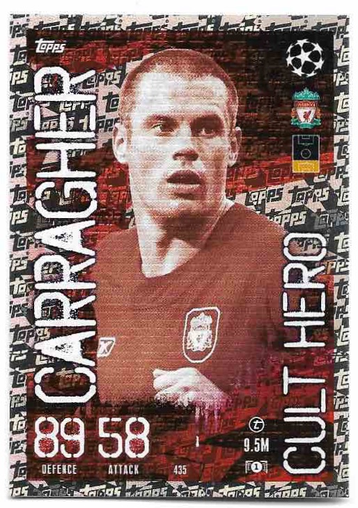 Cult Hero JAMIE CARRAGHER 23-24 Match Attax UCL