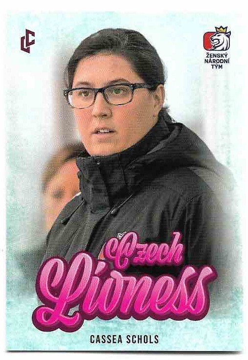 Czech Lioness CASSEA SCHOLS 23-24 Legendary Cards Expectations Road to Prague