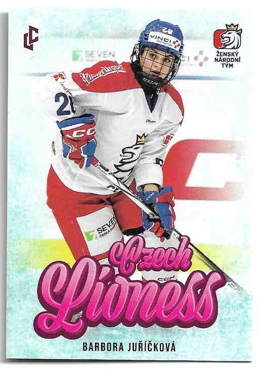 Czech Lioness BARBORA JUŘIČKOVÁ 23-24 Legendary Cards Expectations Road to Prague