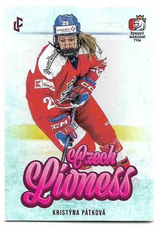 Czech Lioness KRISTÝNA PÁTKOVÁ 23-24 Legendary Cards Expectations Road to Prague