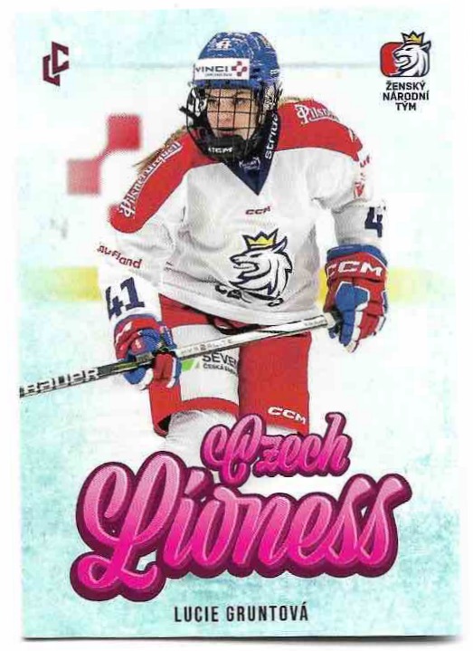 Czech Lioness LUCIE GRUNTOVÁ 23-24 Legendary Cards Expectations Road to Prague
