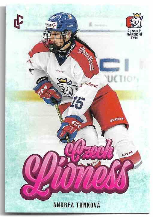 Czech Lioness ANDREA TRNKOVÁ 23-24 Legendary Cards Expectations Road to Prague