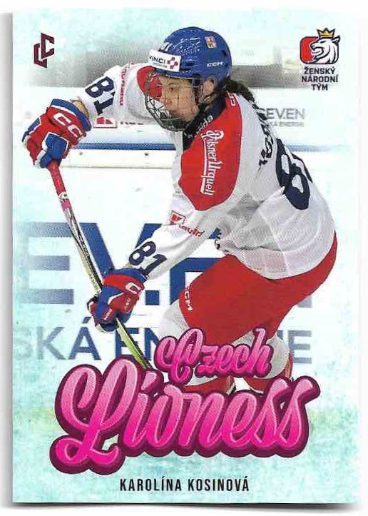 Czech Lioness KAROLÍNA KOSINOVÁ 23-24 Legendary Cards Expectations Road to Prague