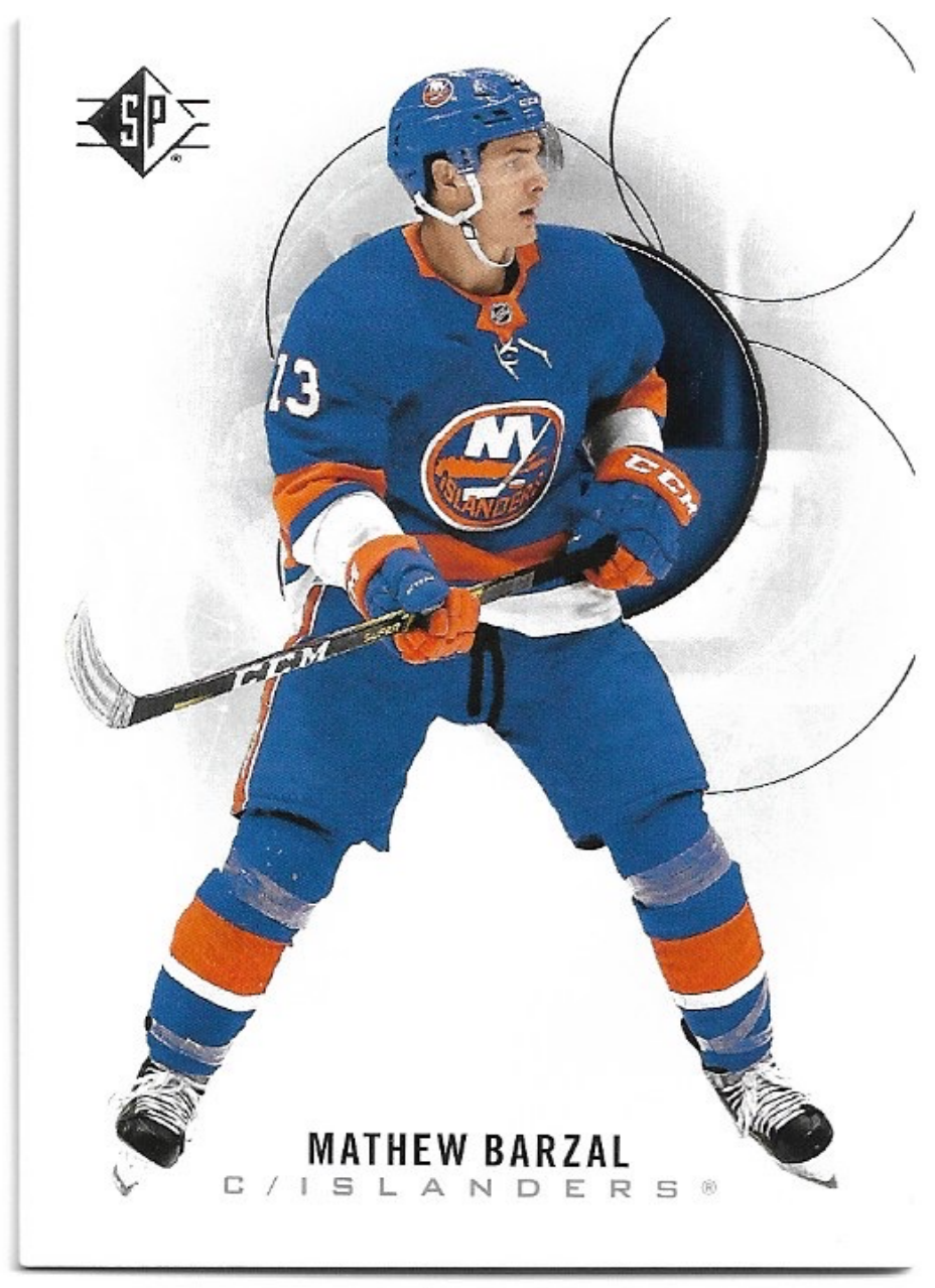 MATHEW BARZAL 20-21 UD SP Hockey