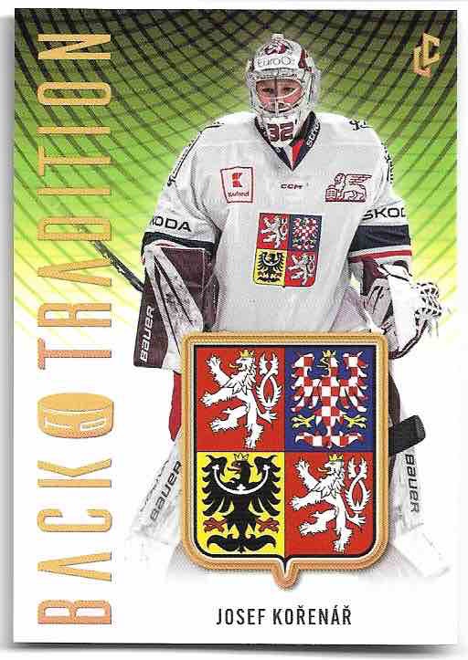 Back to Tradition JOSEF KOŘENÁŘ 23-24 Legendary Cards Expectations Road to Prague
