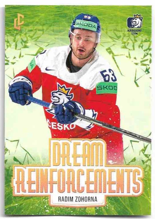 Dream Reinforcements RADIM ZOHORNA 23-24 Legendary Cards Expectations Road to Prague