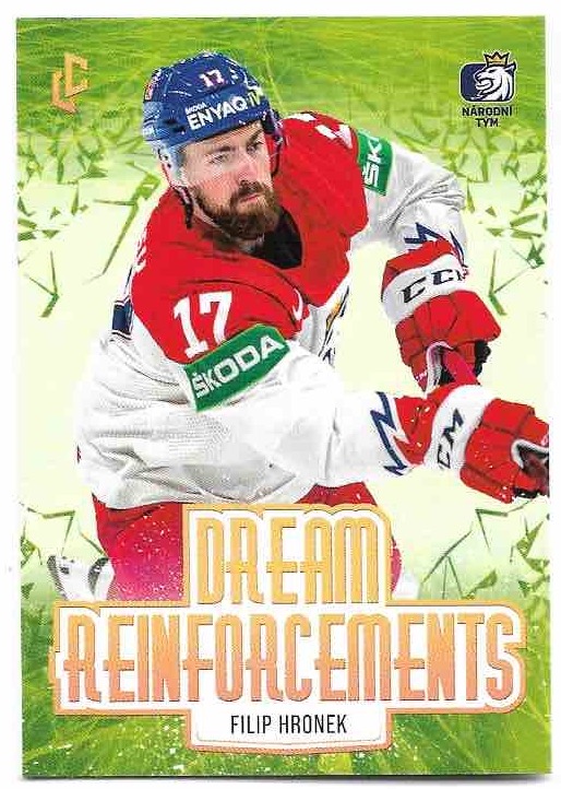Dream Reinforcements FILIP HRONEK 23-24 Legendary Cards Expectations Road to Prague