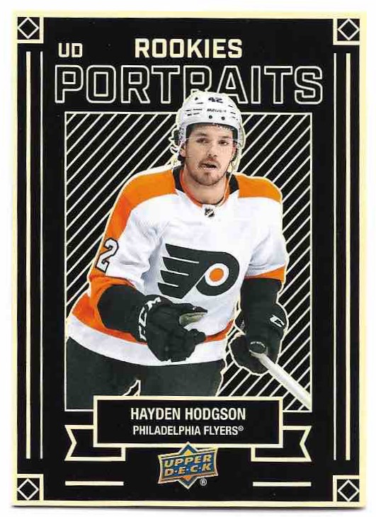 Rookie UD Portraits HAYDEN HODGSON 22-23 UD Series 2